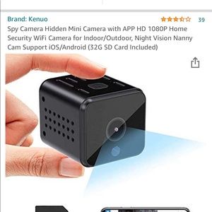 Home Security WiFi Camera with APP HD 1080P